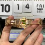 Audemars Piguet Royal Oak Offshore Series 15202OR.OO.1240OR.01, Blue Dial with Rose Gold Case, 39mm Size. - 图片 5