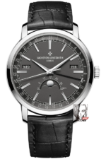 Vacheron Constantin Tradition Collection series 4010T000G-B740, White Case Grey Dial Full Calendar Watch, 41mm Size.