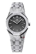 Audemars Piguet Royal Oak Offshore Series 67653BC.GG.1263BC.02, Frosted Gold Watch with Imported Quartz Movement, 33mm size.