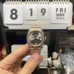 Rolex Datejust Series 116231-0087, Rose Gold Case with Grey Dial Five-link Bracelet, 36mm Size. - 图片 2