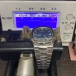 Patek Philippe Nautilus series 58111G-001, White Case with Blue Dial, 40mm Size. - 图片 13