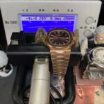 Patek Philippe Nautilus series 57111R-001, Coffee Dial Rose Gold Case Steel Bracelet, 40mm size. - 图片 7