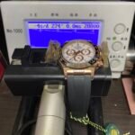 Rolex Cosmograph Daytona Series M116515ln-0019, White Dial Ceramic Bezel Rubber Strap Rose Gold Markers Three Sub-dials, 40mm size. - 图片 7