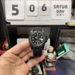 Rolex Yacht-Master Series ALL BLACK Carbon diamond MODIFY CASE ?40mm size.