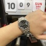 Rolex Datejust Series m126334-0017, Fluted Bezel with Black Dial and Stick Markers, 41mm Size. - 图片 6