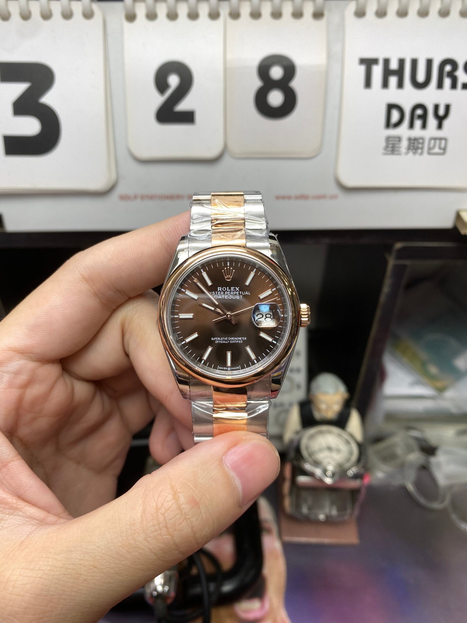 73abf4ab6aaffce2d3fbb4f8ea36f84f.jpg Rolex Datejust Series Watch Model M126201-0044 Watch 36mm - 图片 1