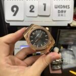 Audemars Piguet Royal Oak Offshore Series 15500OR.OO.D002CR.01, Rose Gold Case Black Dial Leather Strap, 41mm Size. - 图片 3