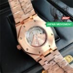 Audemars Piguet Royal Oak Offshore Series 15202OR.OO.1240OR.01, Blue Dial with Rose Gold Case, 39mm Size. - 图片 9