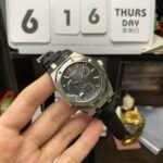 Audemars Piguet Royal Oak Series 26124ST.OO.D018CR.01, Silver Case Black Dial, 39mm Size. - 图片 2