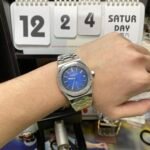 Audemars Piguet Royal Oak Offshore Series15202IP.OO.1240IP.01, Smoked Blue Dial, 39mm Size. - 图片 6