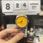 Rolex Oyster Perpetual Series m124300-0004, Yellow Dial, 41mm size. - 图片 2