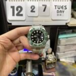 Rolex Submariner Series m126610lv-0002, New Green Hulk "STARBUCK" Genuine Green Ceramic Bezel Black Dial,Added the function of reverse calendar adjustment, ?41mm size. - 图片 8