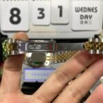 Rolex Datejust Series 178343-63163, Two-Tone Gold Case Silver Dial with Diamond Hour Markers Round Arched Bezel Set with Diamonds, 31mm Size, Five-Link Steel Bracelet. - 图片 4