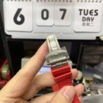 Roger Dubuis Royal Oak Series RDDBEX0545, Red Rubber Strap Titanium Case Carbon Fiber Movement Skeleton, 45mm Size. - 图片 4