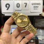 Rolex Day-Date Series m228238-0003, Full Gold Case Gold Dial Stick Hour Markers, 40mm Size. - 图片 3