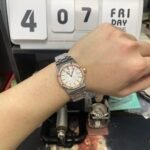 Audemars Piguet Royal Oak Offshore Series 67651SR.ZZ.1261SR.01, Rose Gold White Dial Steel Bracelet, 33mm size. - 图片 7