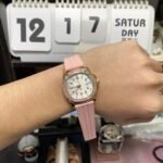 Patek Philippe Aquanaut series 5072R-001, White Mother-of-Pearl Dial Rose Gold Case with Diamond Bezel, Women 35.6mm Size. - 图片 6