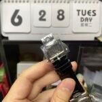 Patek Philippe Nautilus series 5712G-001, Stainless Steel Case Grey Dial Black Leather Strap, 40mm size. - 图片 5