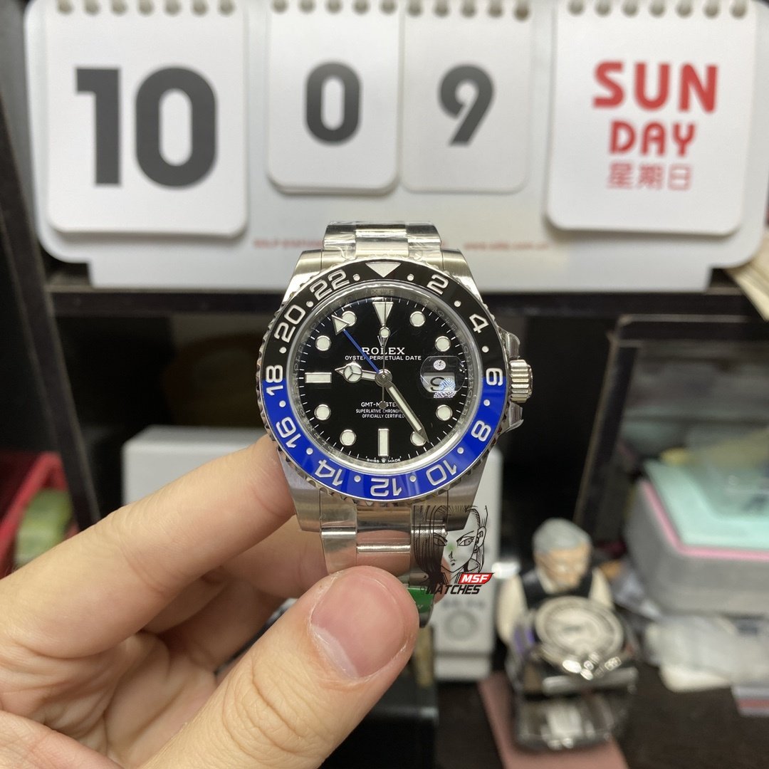 80c1fe5525ec7c439212ba065003cb31.jpg Rolex GMT-Master II series m126710blnr-0002, Steel Bracelet Black and Blue Ceramic Bezel Black Dial Blue Hands, 40mm size. - 图片 1