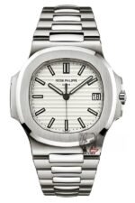 Patek Philippe Nautilus series 57111A-011, White Dial, 40mm Size.