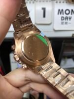Rolex Cosmograph Daytona Series 18K ROSE GOLD, color gem scale, 40mm size. - 图片 4