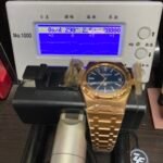 Audemars Piguet Royal Oak Offshore Series 15202OR.OO.1240OR.01, Blue Dial with Rose Gold Case, 39mm Size. - 图片 7