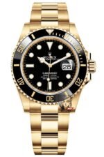 Rolex Submariner Series ALL 18K GOLD CASE Black DIAL DATE DIAL , 40mm size.