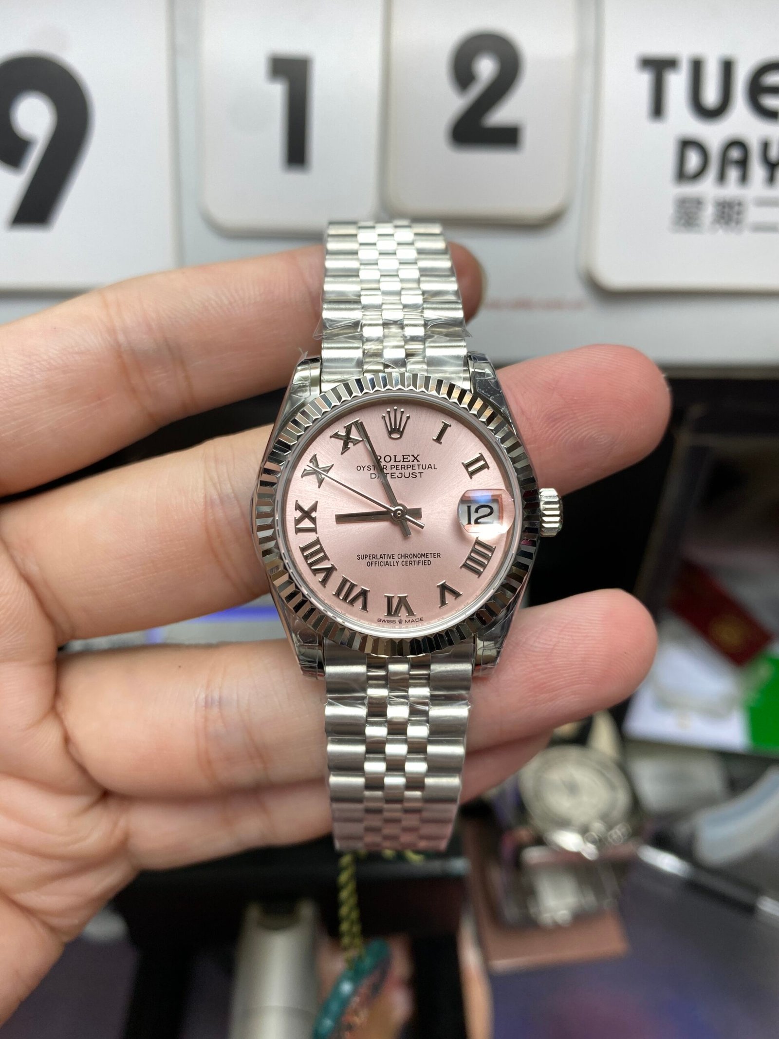 8b2dd9df9cea9f39d8132197bde55865.jpg Rolex Datejust series Watch Model m278274-0020 31mm - 图片 1
