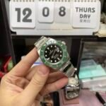Rolex Submariner Series m126610lv-0002, New Green Hulk "STARBUCK" Genuine Green Ceramic Bezel Black Dial,Added the function of reverse calendar adjustment, ?41mm size. - 图片 21