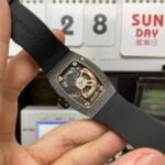 Richard Mille Women's Collection series RM07-01, Red Lips Black Ceramic Case, 45.66 x 31.40mm size. - 图片 4