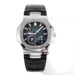 Patek Philippe Nautilus series 5712G steel case leather strap 40mm Size.