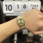 Rolex Datejust Series m278273-0030, Mint Green Dial Two-Tone Gold Case, 31mm size, Jubilee stainless steel bracelet. - 图片 6