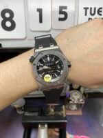 Audemars Piguet Royal Oak Offshore Series 15703ST.OO.D002CA.01, black dial, 42mm Size. - 图片 6