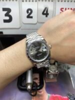 Rolex Datejust Series Watch Model M126334-0022(Green Roman Numerals)41mm - 图片 5