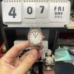 Audemars Piguet Royal Oak Offshore Series 67651SR.ZZ.1261SR.01, Rose Gold White Dial Steel Bracelet, 33mm size. - 图片 2