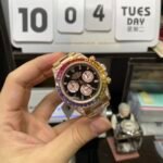 Rolex Cosmograph Daytona Series 18K ROSE GOLD, color gem scale, 40mm size. - 图片 9