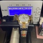 Rolex Datejust series m126333-0016, Two-Tone Gold Case White Dial with Stick Hour Markers, 41mm size. - 图片 7