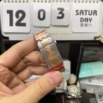 Rolex Datejust Series m126331-0008, Pink Dial with Checkered Bezel Two-Tone Rose Gold Case, 36mm Size, Five-Link Steel Bracelet. - 图片 5