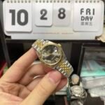 Rolex Datejust Series m278273-0018, Two-Tone Gold Case Grey Dial with Roman Numerals, 31mm size, Jubilee stainless steel bracelet. - 图片 3