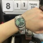 Rolex Datejust Series m126334-0028, Latest Mint Green Dial Fluted Bezel, 41mm Size. - 图片 12