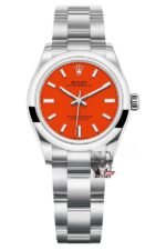 Rolex Oyster Perpetual Series m277200-0008, Red Dial, 31mm Size.