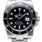 Rolex Submariner Series 116610LN-0001, Black Dial Black Ghost, 40mm size.