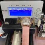 Patek Philippe Aquanaut series 5072R-001, White Mother-of-Pearl Dial Rose Gold Case with Diamond Bezel, Women 35.6mm Size. - 图片 7