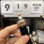 Audemars Piguet Royal Oak Offshore Series 15500OR.OO.D002CR.01, Rose Gold Case Black Dial Leather Strap, 41mm Size. - 图片 11