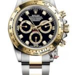 Rolex Cosmograph Daytona Series M116503-0011 Two-Tone Case Black Dial Diamond Markers 40mm Size
