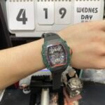 Richard Mille Men's Collection series RM21-02, Carbon Fiber Case, 42.68 x 50.12mm size. - 图片 6