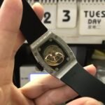 Richard Mille Women's Collection series RM 07-01, Red Lips Full Diamond Design, 45.66 x 31.40mm size. - 图片 6