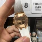 Audemars Piguet Royal Oak Offshore Series 26231OR.ZZ.D003CA.01, Diamond Bezel White Dial Rose Gold Case, 37mm Size. - 图片 4