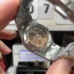 Audemars Piguet Royal Oak Offshore Series 77450ST.OO.1361ST.02, White Dial Steel Bracelet, 34mm size.WOMEN - 图片 5