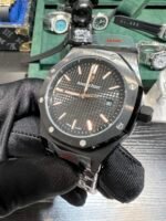 Audemars Piguet Royal oak 15500 all black case BLAKEN modify of "Chrome Hearts style" - 图片 2
